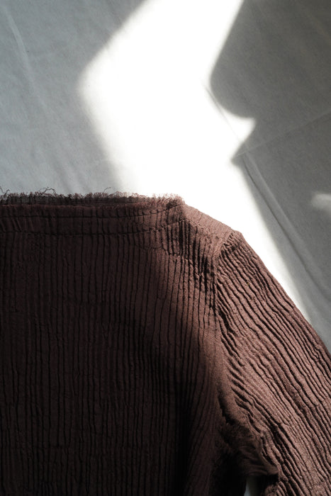 NORLHA<br>FEATHER LONG SLEEVE TOP<br> in SPRING EARTH <BR> <BR>SOLD OUT
