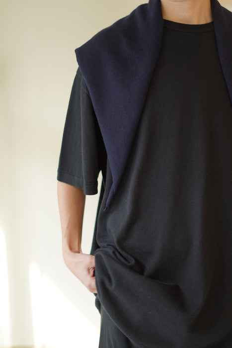 EXTREME CASHMERE<br>n°35 bandana<br>in NAVY