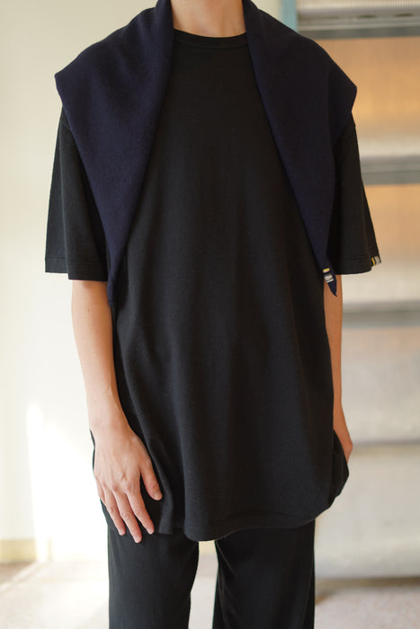 EXTREME CASHMERE<br>n°35 bandana<br>in NAVY