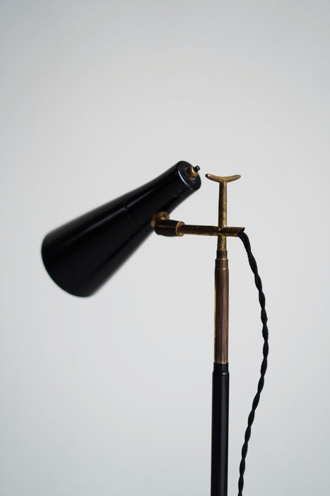 GIUSEPPE OSTUNI<BR>MODEL 201 TELESCOPIC FLOOR LAMP