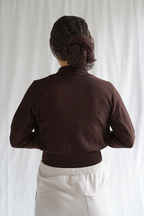 FUMIKA_UCHIDA<br>DOTS EMB. TULLE HEAD CAP