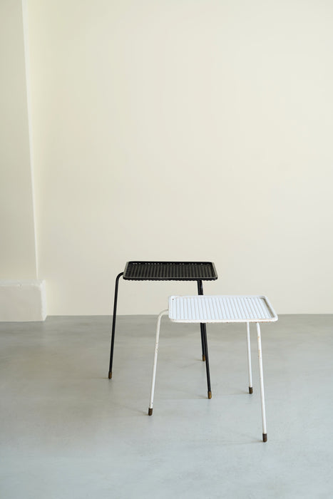 MATHIEU MATÉGOT<BR>SIDE TABLE BLACK AND WHITE