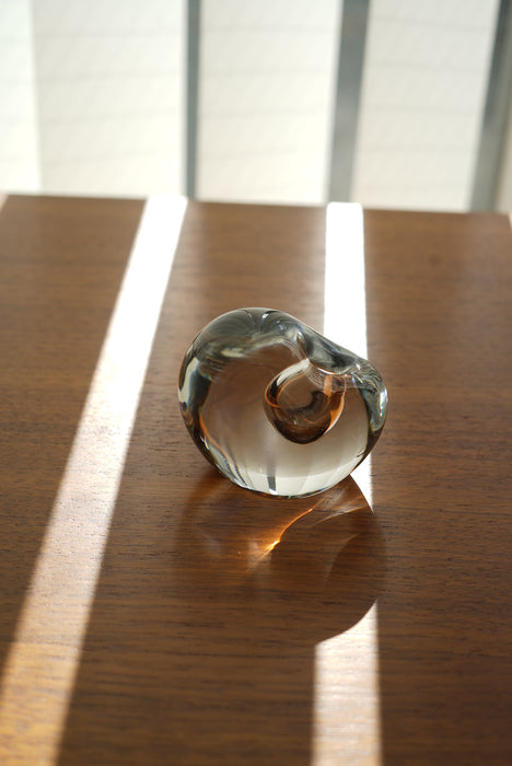 VINTAGE<BR>TIMO SARPANEVA ITTALA ART GLASS "SYDÄN"