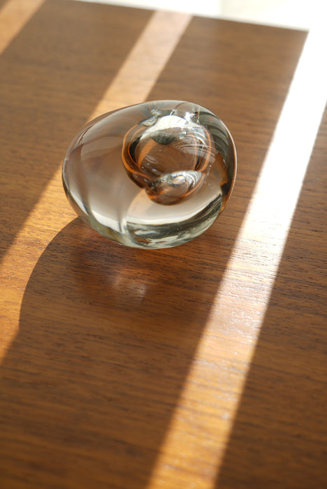 VINTAGE<BR>TIMO SARPANEVA ITTALA ART GLASS "SYDÄN"