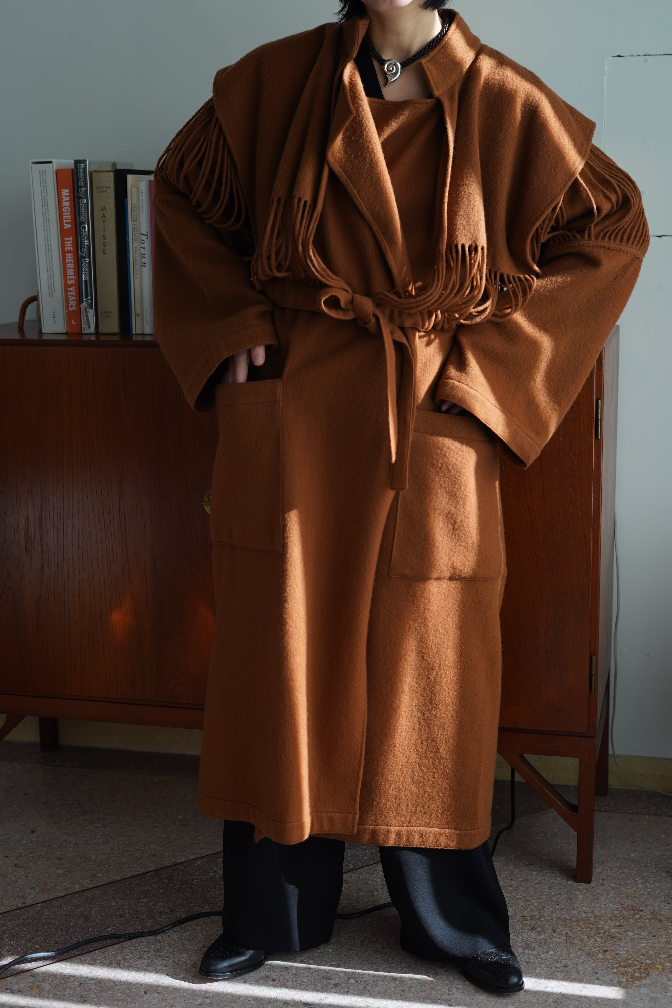 VINTAGE JEAN-CHARLES DE CASTELBAJAC 80s BLANKET COAT – PORT