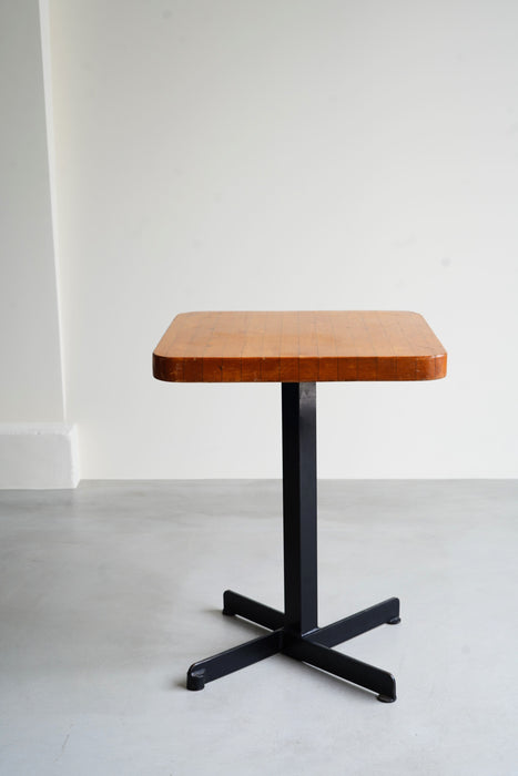 CHARLOTTE PERRIAND<BR>SQUARE TABLE FOR LES ARCS 1800