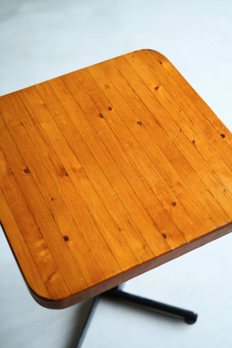 CHARLOTTE PERRIAND<BR>SQUARE TABLE FOR LES ARCS 1800