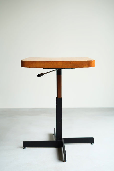 CHARLOTTE PERRIAND<BR>ADJUSTABLE TABLE FOR LES ARCS 1800