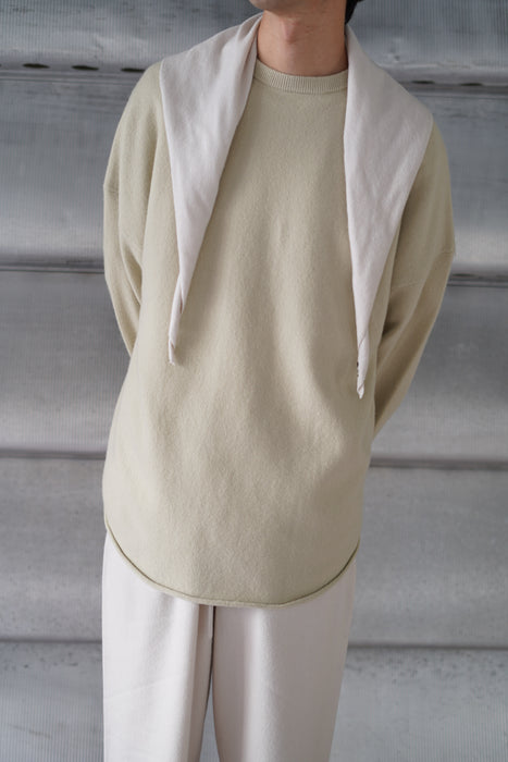 EXTREME CASHMERE<br>n°35 bandana<br>in CHALK