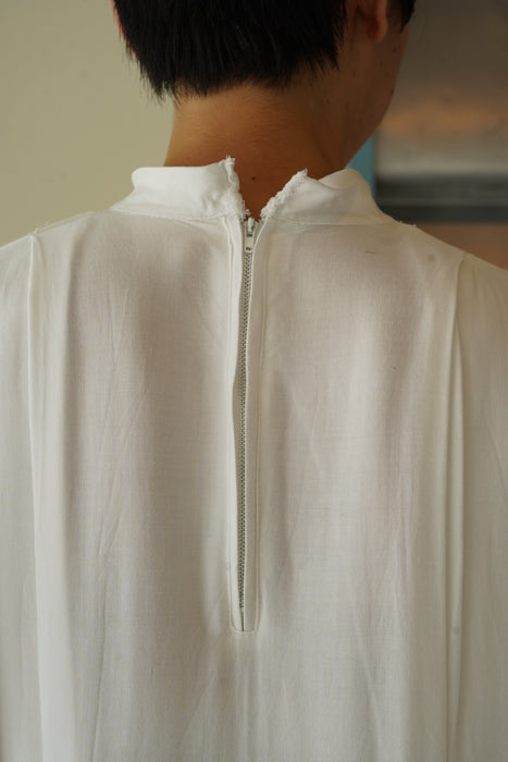ANTIQUE<BR>ALB PLEATED DRESS<br><br>SOLD OUT