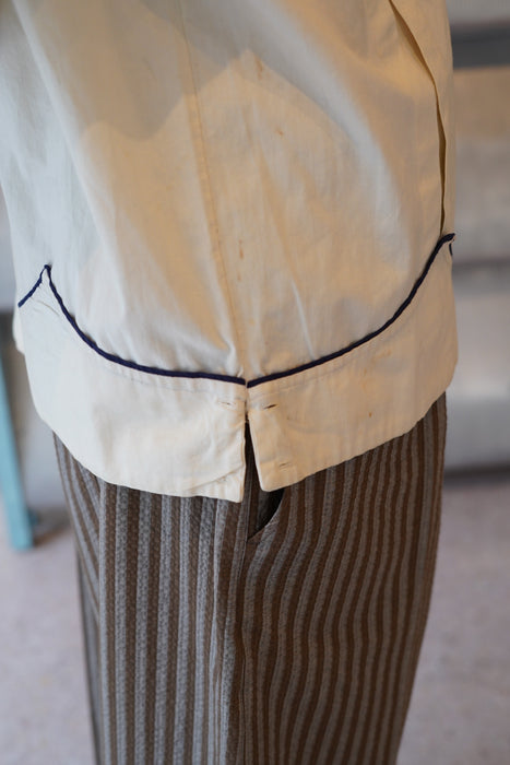 ANTIQUE<BR>LACE UP SAILOR BLOUSE<BR><BR>SOLD OUT