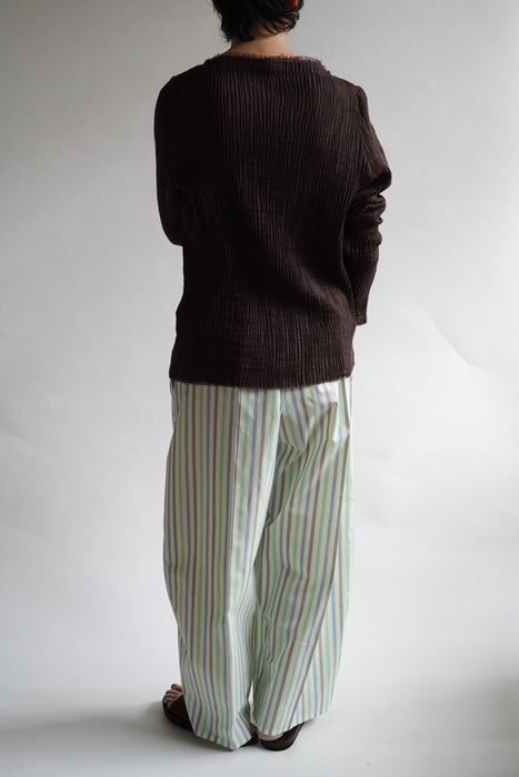 NORLHA<br>FEATHER LONG SLEEVE TOP<br> in SPRING EARTH <BR> <BR>SOLD OUT