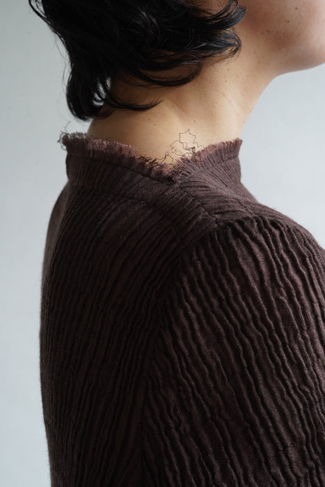 NORLHA<br>FEATHER LONG SLEEVE TOP<br> in SPRING EARTH <BR> <BR>SOLD OUT