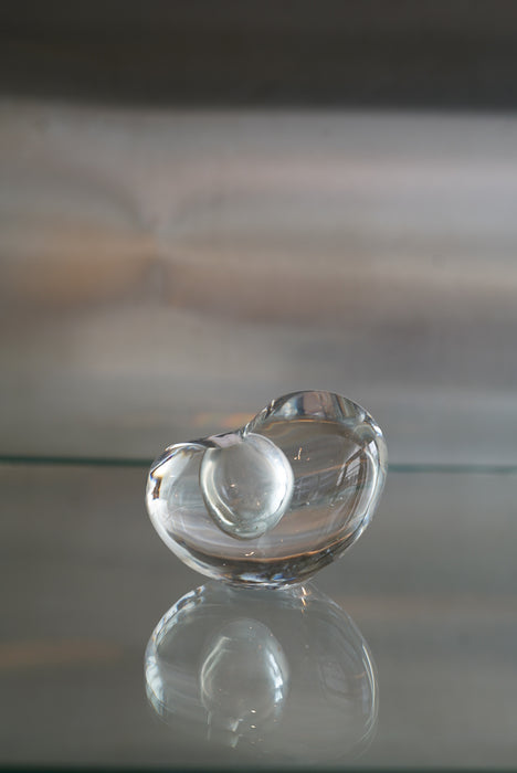VINTAGE<BR>TIMO SARPANEVA ITTALA ART GLASS "SYDÄN"<BR><BR>SOLD OUT