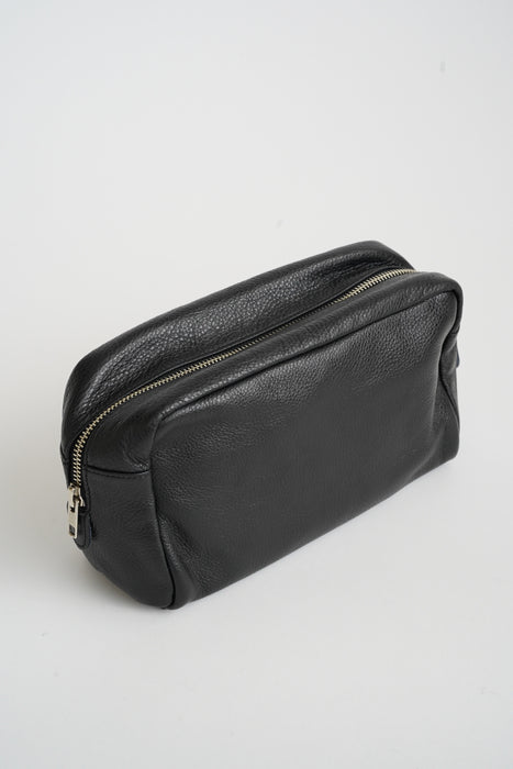 CRISTASEYA x AETA<br>LEATHER POUCH<br>in BLACK