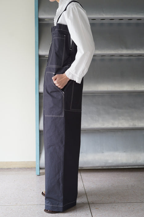 JONNLYNX<br>HORSE CLOTH FISHERMAN PANTS<br>BLACK