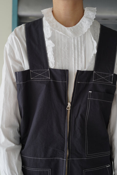 JONNLYNX<br>HORSE CLOTH FISHERMAN PANTS<br>BLACK