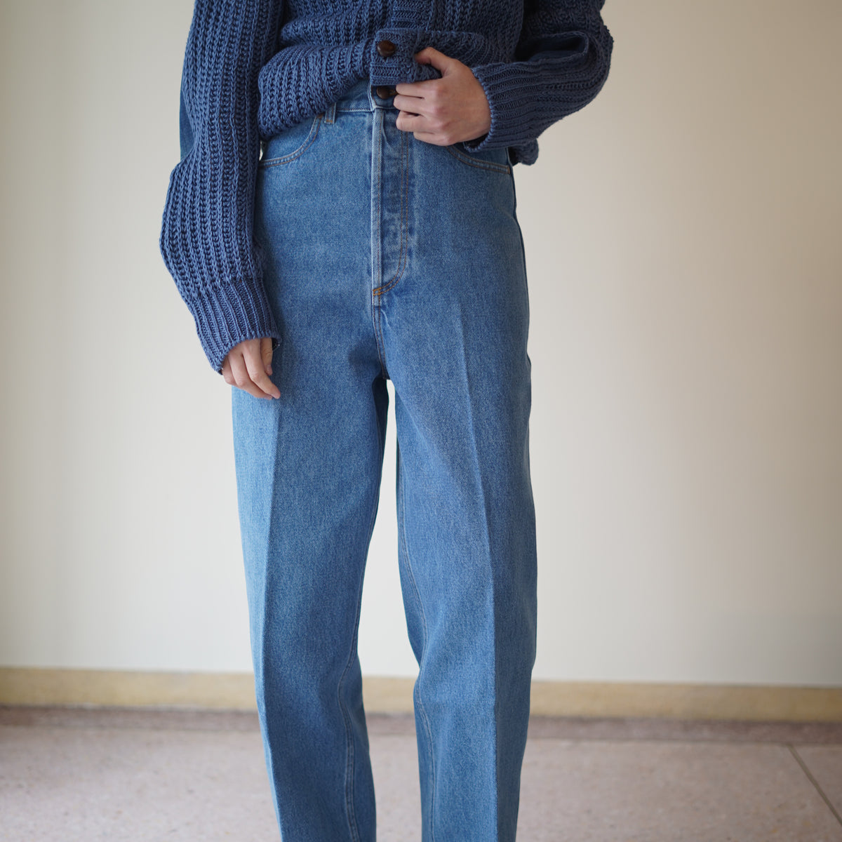 Cristaseya DENIM HIGH-WAISTED JEANS デニム DSC05213_7809bfca-f045-48ec-