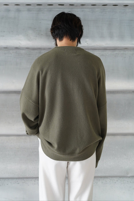 EXTREME CASHMERE<br>n°315 sweat<br>in ARMY