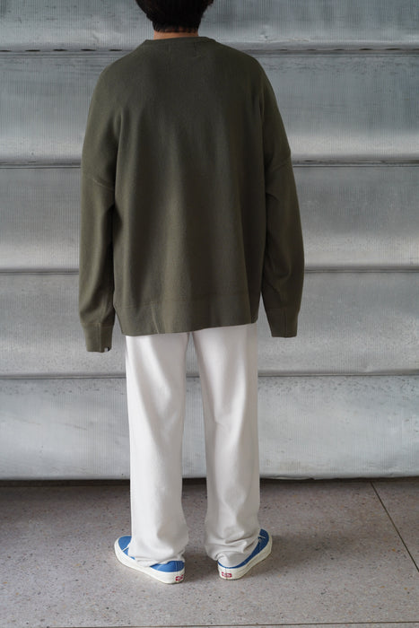 EXTREME CASHMERE<br>n°315 sweat<br>in ARMY
