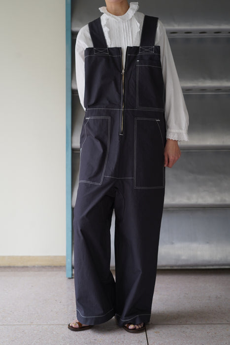 JONNLYNX<br>HORSE CLOTH FISHERMAN PANTS<br>BLACK