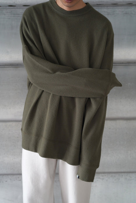 EXTREME CASHMERE<br>n°315 sweat<br>in ARMY
