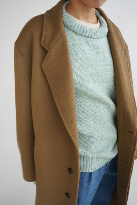 CRISTASEYA<br>OVERSIZED COAT<br>in CAMEL