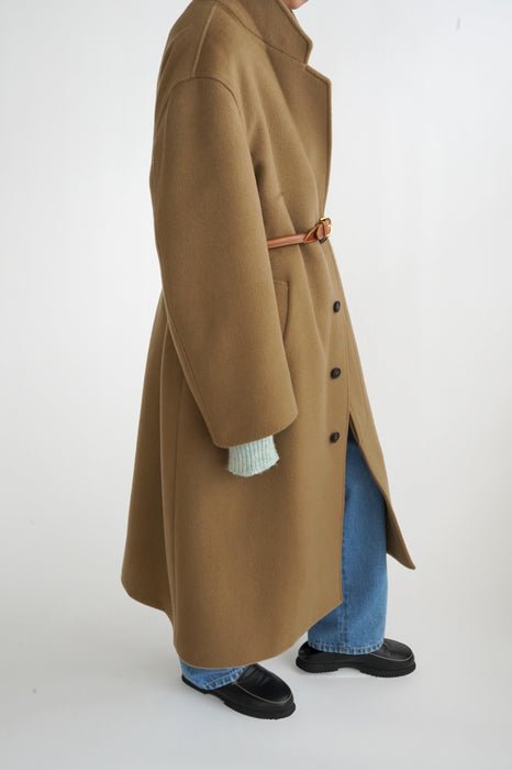 CRISTASEYA<br>OVERSIZED COAT<br>in CAMEL