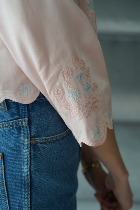 VINTAGE<BR>SILK SHORT BORELO<BR><BR>SOLD OUT