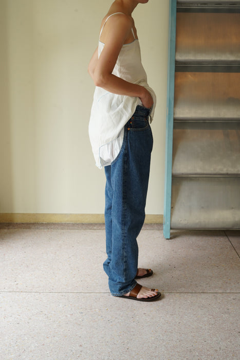 VINTAGE <BR>LEVI'S DENIM CHAPS
