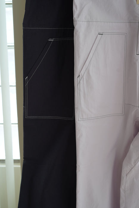 JONNLYNX<br>HORSE CLOTH FISHERMAN PANTS<br>BLACK