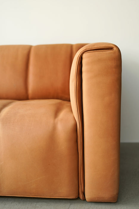 VINTAGE GERMAN LEATHER SOFA<BR><BR>SOLD OUT