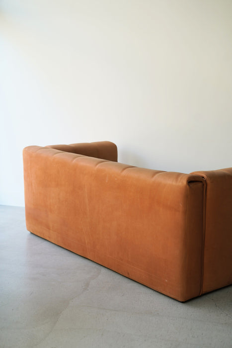 VINTAGE GERMAN LEATHER SOFA<BR><BR>SOLD OUT