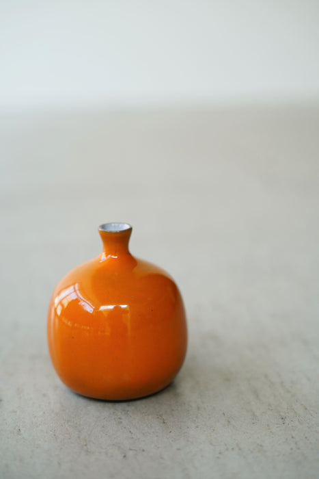 JACQUES & DANI RUELLAND<BR>ORANGE VASE<BR><BR>SOLD OUT