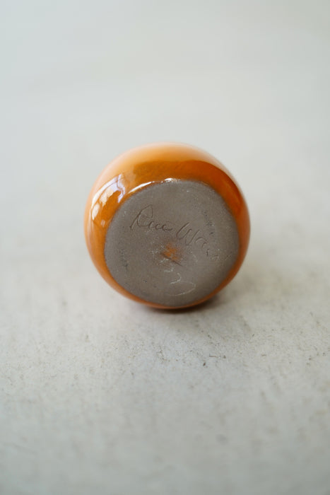 JACQUES & DANI RUELLAND<BR>ORANGE VASE<BR><BR>SOLD OUT