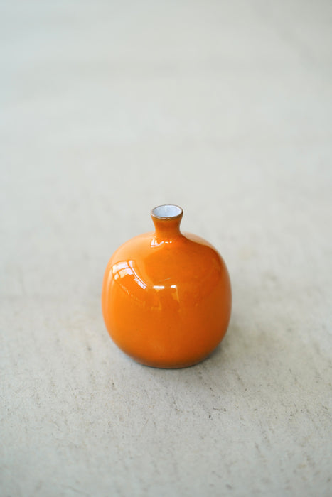 JACQUES & DANI RUELLAND<BR>ORANGE VASE<BR><BR>SOLD OUT