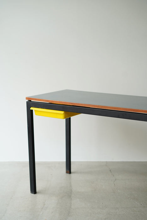 CHARLOTTE PERRIAND<BR>CANSADO DESK GRAY TOP