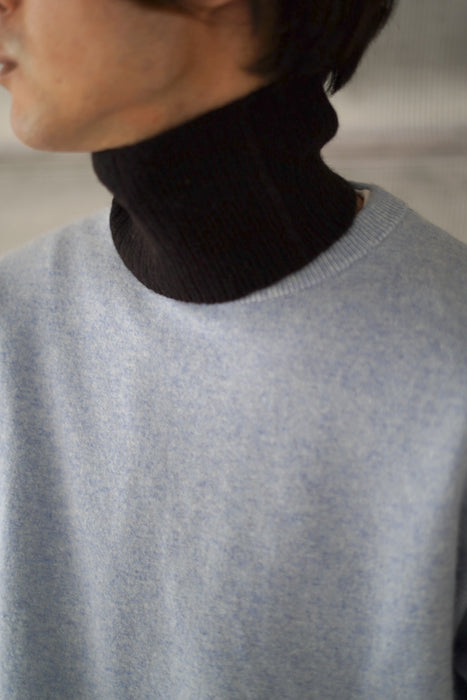 NORLHA<br>RIBBED NECK PIECE<br>BLACK