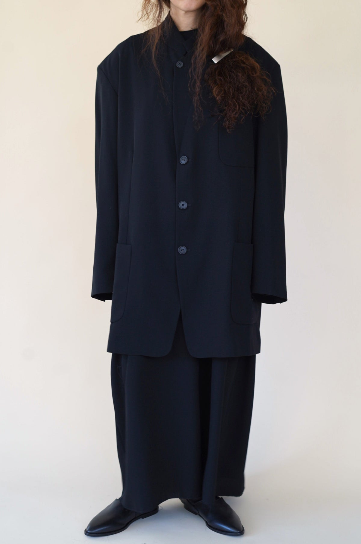 CRISTASEYA 〈OVERSIZED BLAZER サイズM〉 BIOTOP(ビオトープ) / 【Cristaseya】 OVERSIZED BLAZER WITH PLEATS