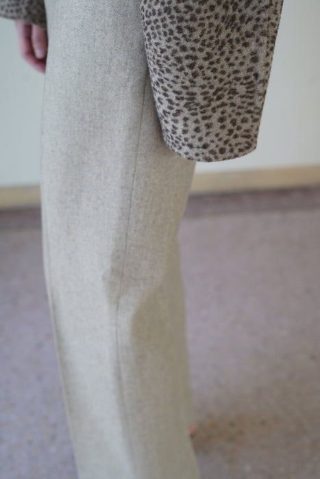 VINTAGE HERMES <br>CASHMERE TROUSERS