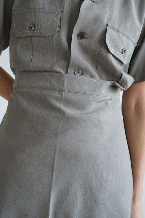FUMIKA_UCHIDA<br>CHAMBRAY HEAD KERCHIEF <br> <br>SOLD OUT