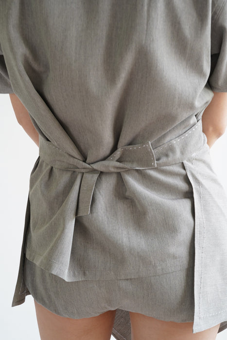 FUMIKA_UCHIDA<br>CHAMBRAY HEAD KERCHIEF <br> <br>SOLD OUT