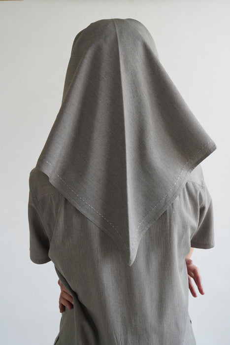 FUMIKA_UCHIDA<br>CHAMBRAY HEAD KERCHIEF <br> <br>SOLD OUT