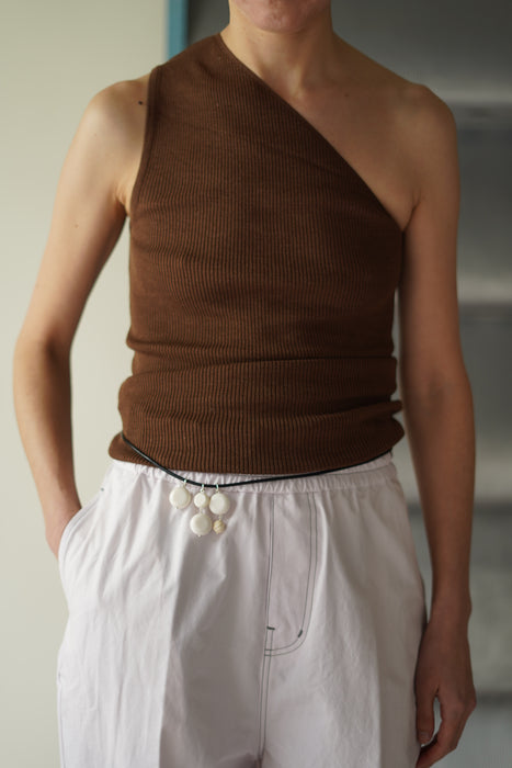 SAPIR BACHAR<br>CARVED CORAL BELT