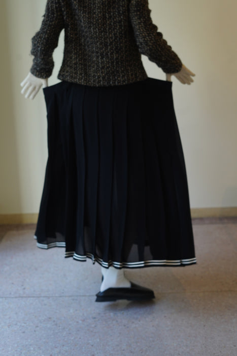 JUNYA WATANABE<BR>SHEER PLEATED SKIRT<BR><BR>SOLD OUT