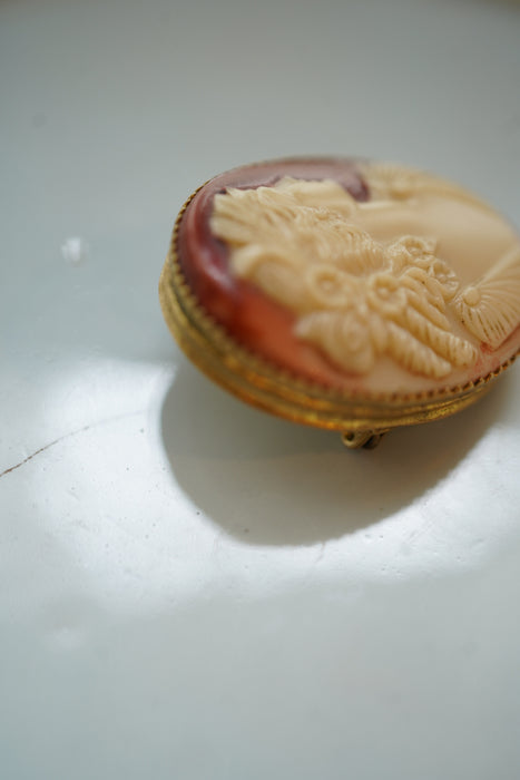 ANTIQUE<BR>CAMEO BROOCH<BR><BR>SOLD OUT