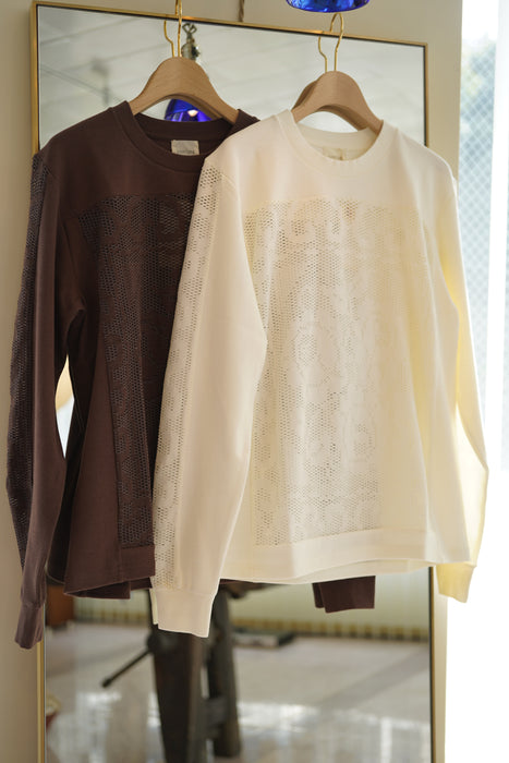 JONNLYNX<br>MESH FLOWER TEE
