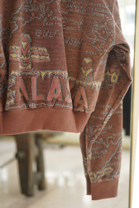 JONNLYNX<br>SOUVENIR MAP CARDIGAN