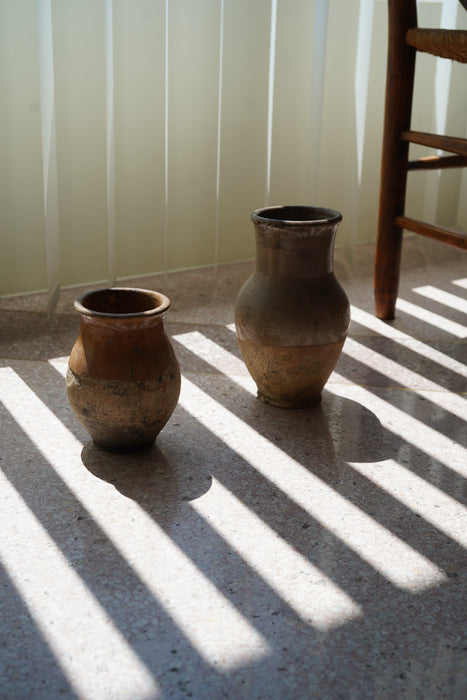 ANTIQUE GREEK POTTERY JAR/M