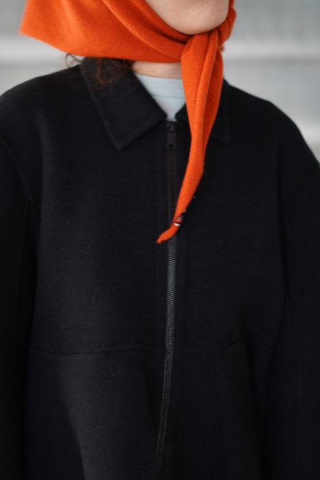 EXTREME CASHMERE<br>n°35 bandana<br>in DARK ORANGE